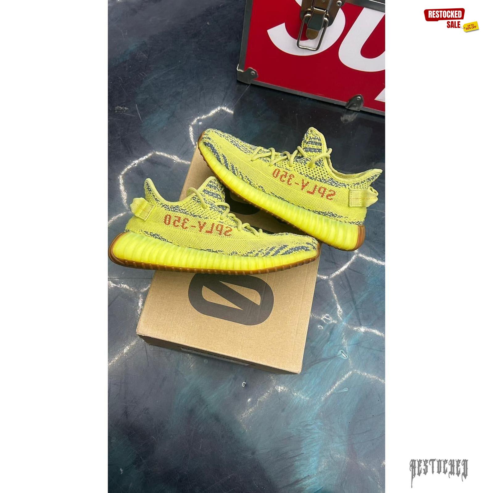 ADIDAS YEEZY BOOST 350 V2 SEMI FROZEN PRE OWNED SIZE 5