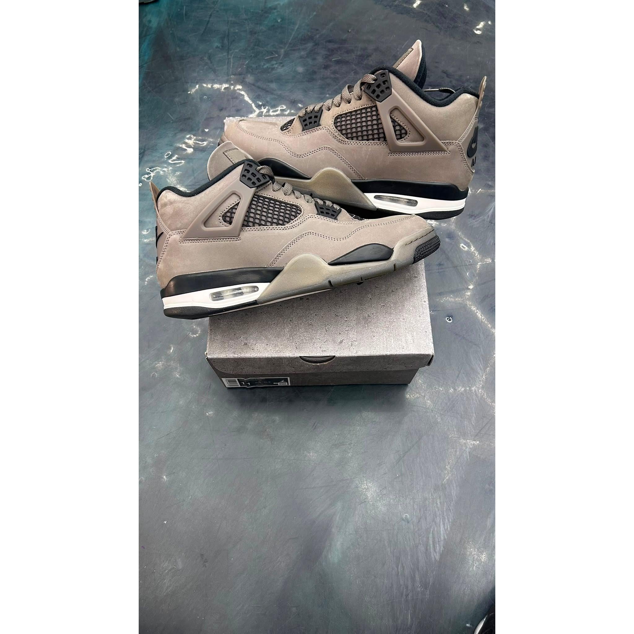 JORDAN 4 RETRO CAVE STONE PRE OWNED SIZE 11