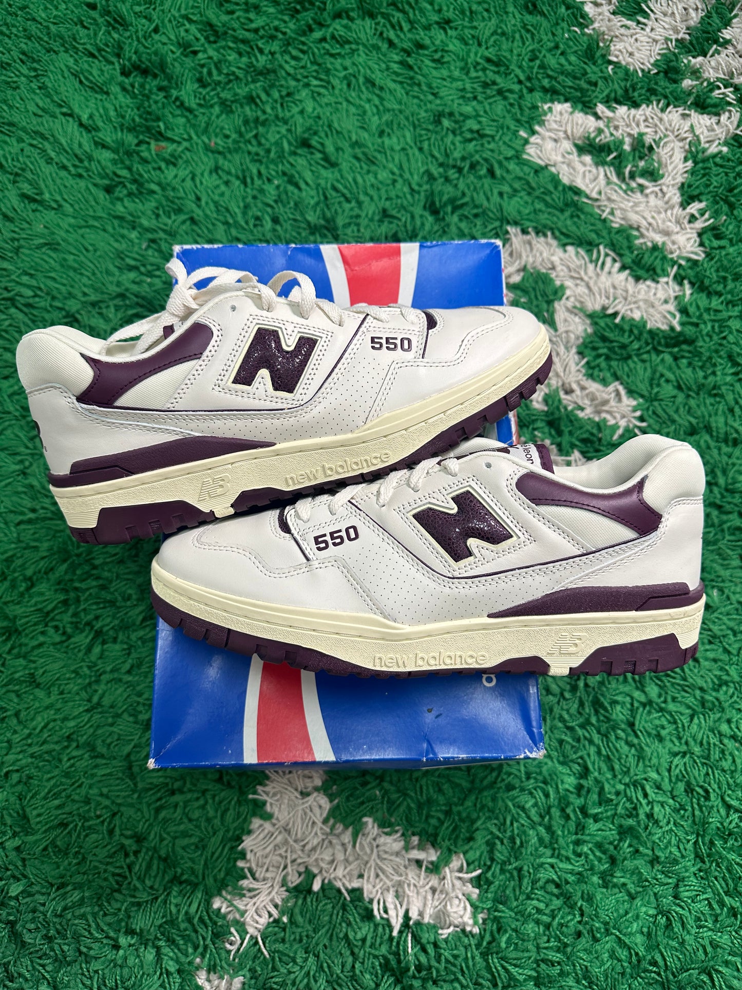 NEW BALANCE 550 AIME LEON DORE PURPLE BRAND NEW