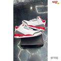JORDAN 3 RETRO FIRE RED PRE OWNED SIZE 9.5