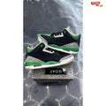JORDAN 3 RETRO PINE GREEN PRE OWNED SIZE 8