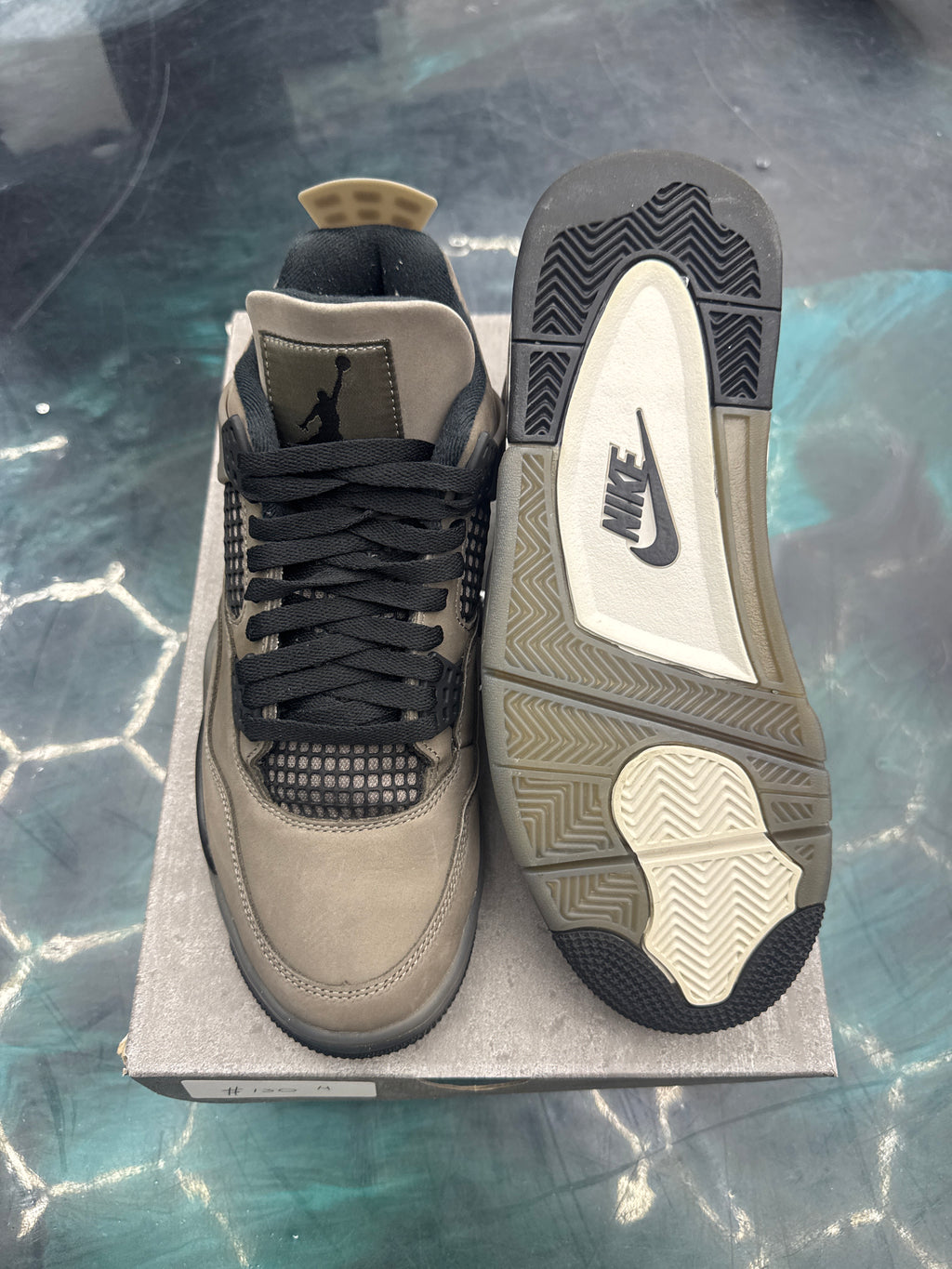 JORDAN 4 RETRO CAVE STONE