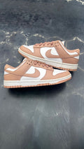 NIKE DUNK LOW ROSE WHISPER (WOMENS) PRE OWNED SIZE 7W NO BOX