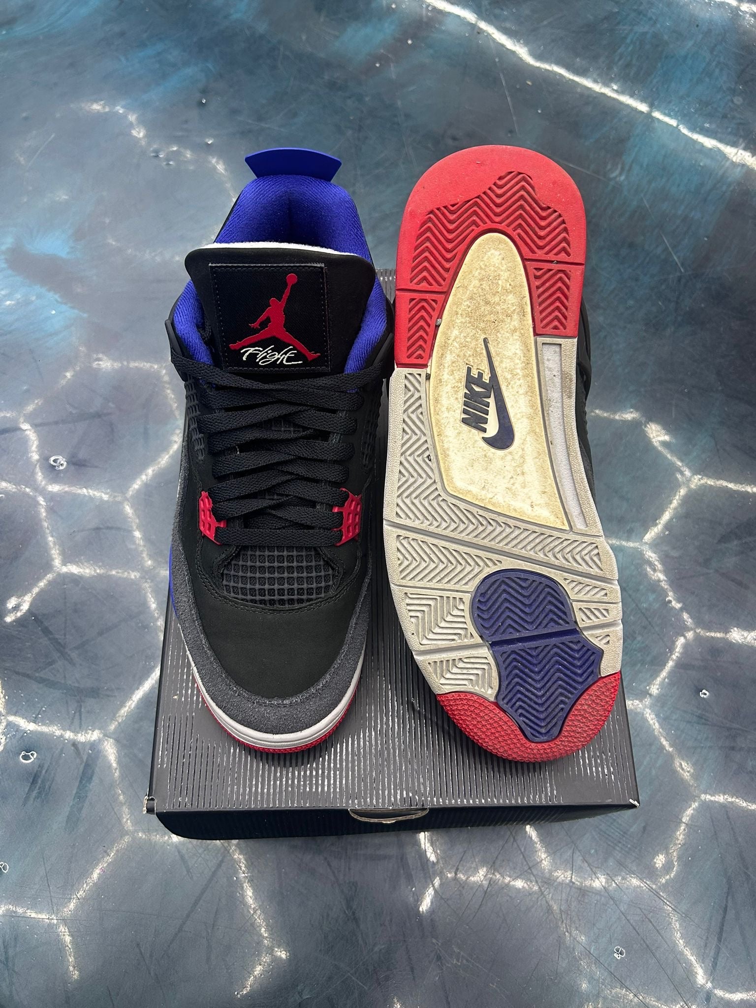 JORDAN 4 RETRO RARE AIR PRE OWNED SIZE 10