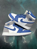 JORDAN 1 RETRO HIGH OG TRUE BLUE PRE OWNED SIZE 5.5Y NO BOX