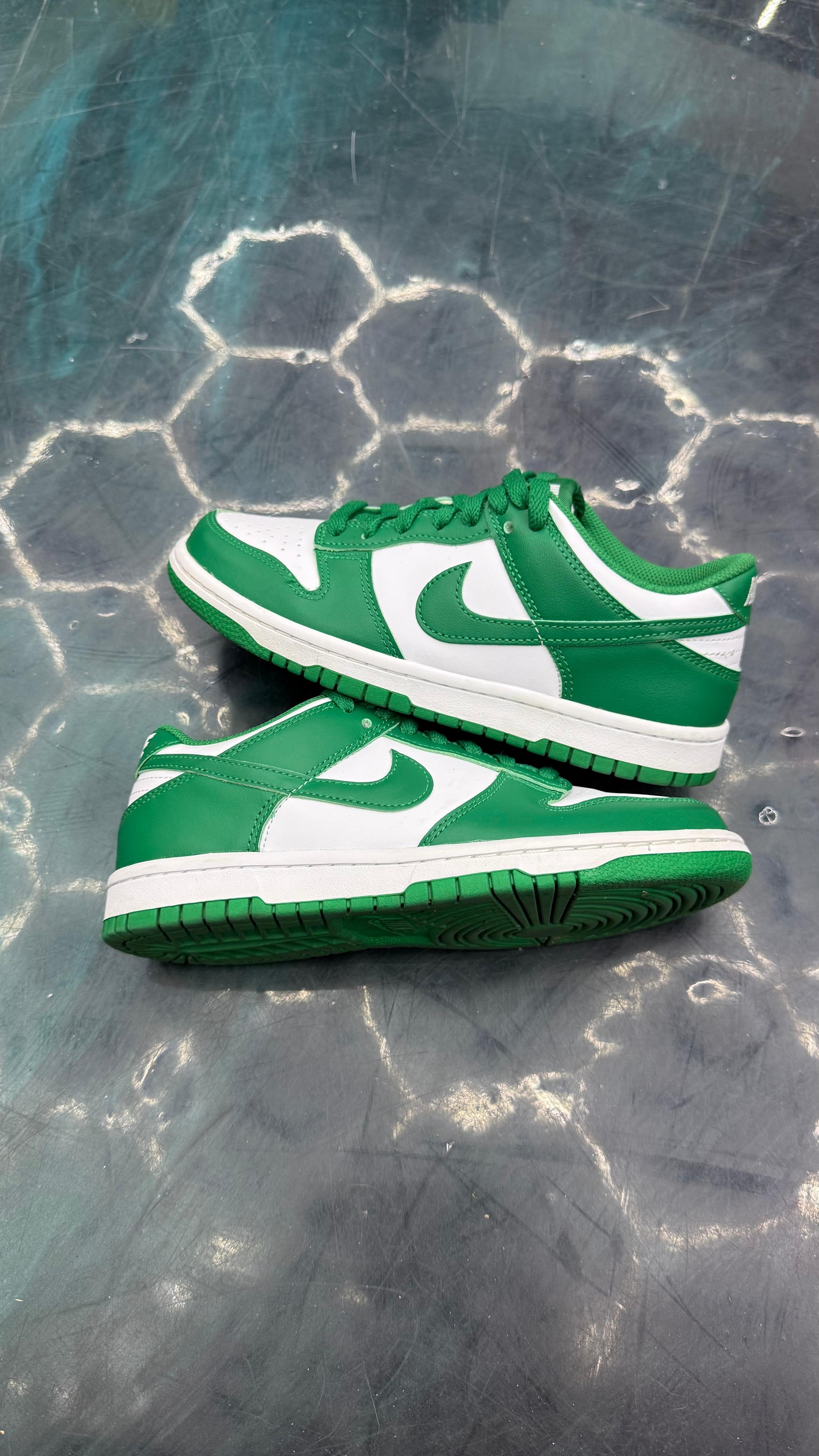 NIKE DUNK LOW PRE OWNED SIZE 5.5Y NO BOX