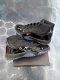 JORDAN 11 RETRO GAMMA BLUE PRE OWNED SIZE 11.5