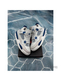 JORDAN 4 RETRO MILITARY BLUE (2024) PRE OWNED SIZE 6.5Y