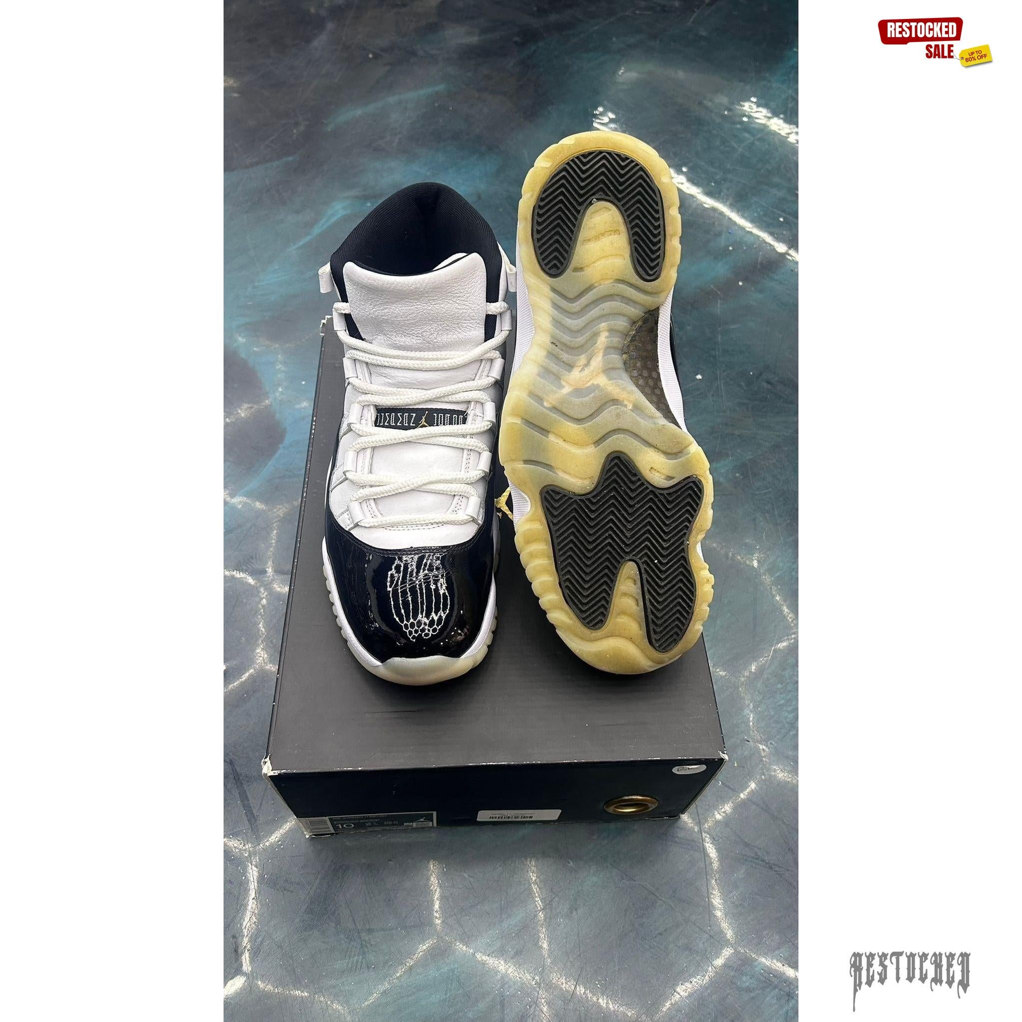 JORDAN 11 RETRO DMP GRATITUDE PRE OWNED SIZE 10