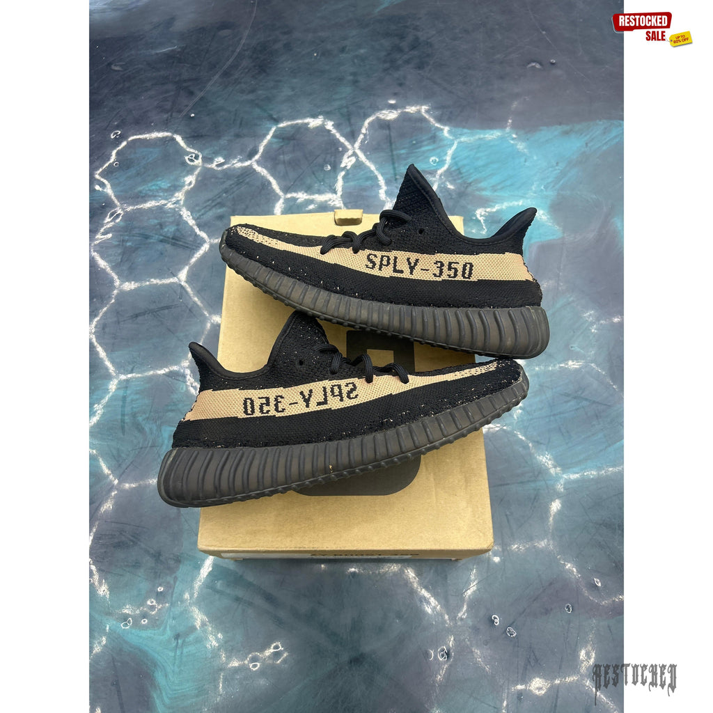 ADIDAS YEEZY BOOST 350 V2 CORE BLACK COPPER PRE OWNED SIZE 8