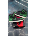 JORDAN 1 RETRO HIGH PINE GREEN BLACK PRE OWNED SIZE 9