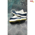 JORDAN 11 RETRO LOW SNAKE NAVY (2019) PRE OWNED SIZE 9.5 NO BOX