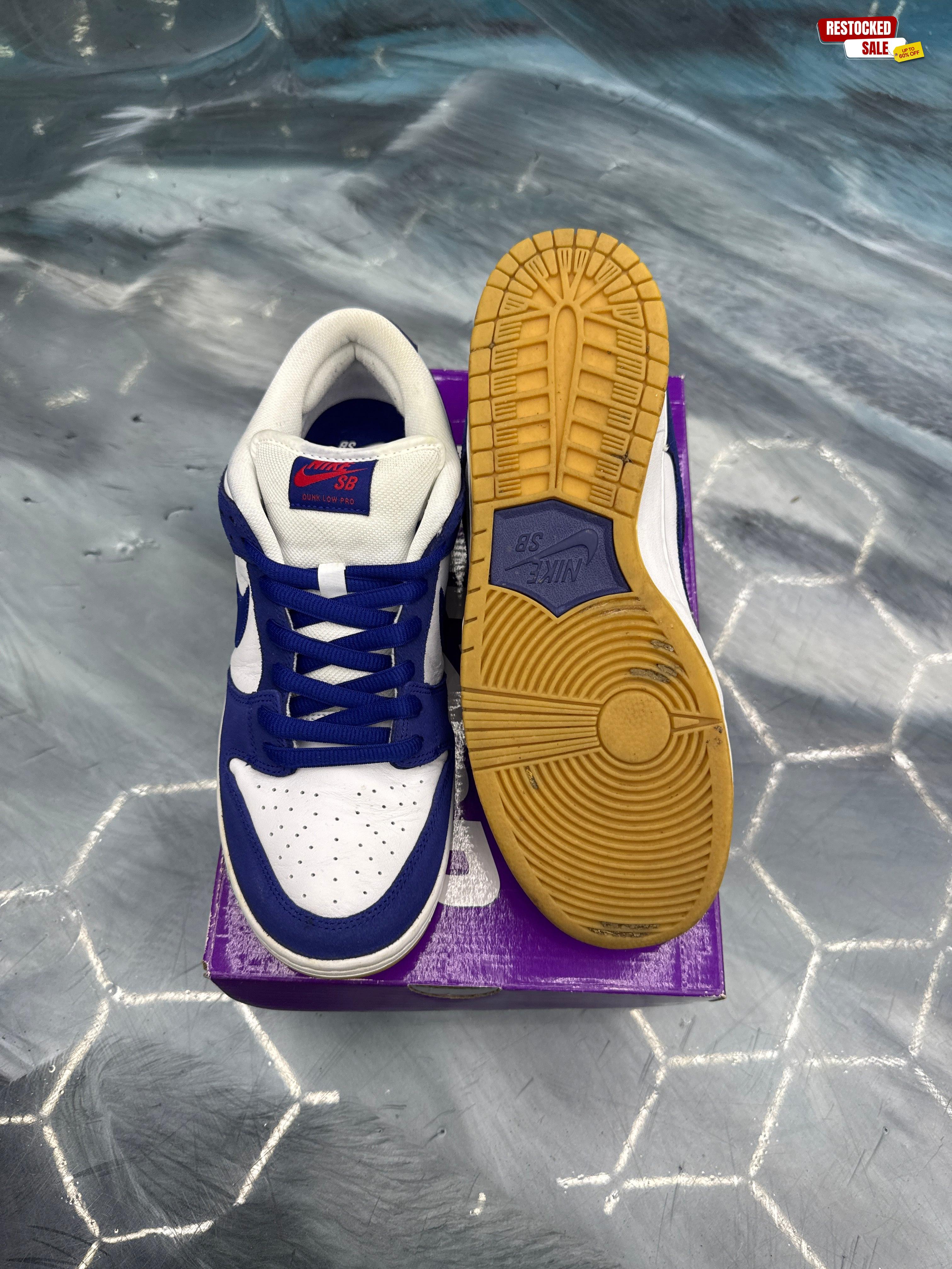 NIKE SB DUNK LOW LOS ANGELES DOGERS PRE OWNED SIZE 11