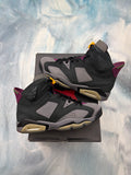 JORDAN 6 RETRO BORDEAUX PRE OWNED SIZE 8.5