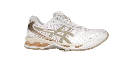 ASICS GEL-KAYANO 14 WHITE SIMPLY TAUPE (WOMEN'S)