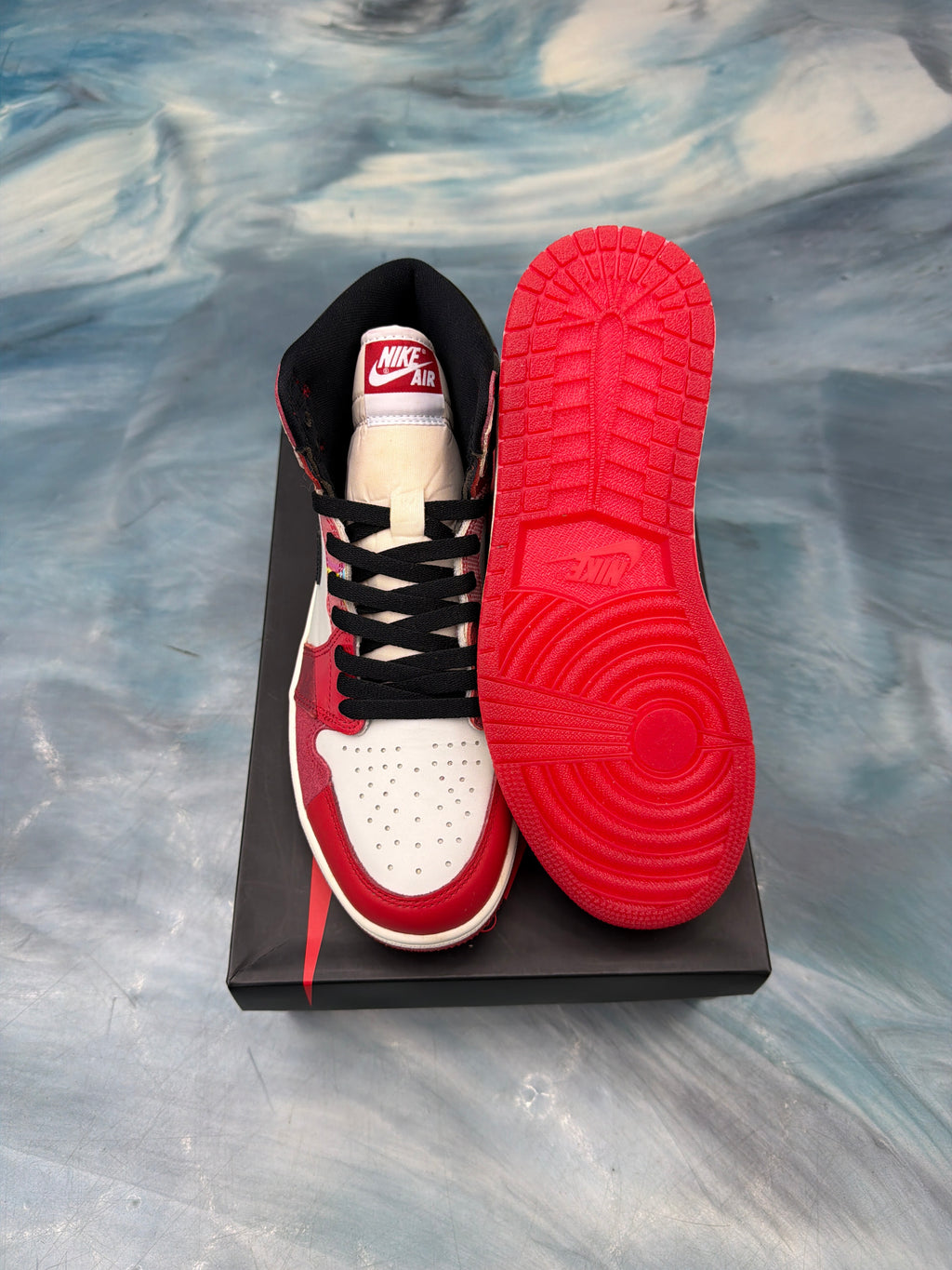 JORDAN 1 RETRO HIGH OG SPIDER-MAN ACROSS THE SPIDER VERSE BRAND NEW SIZE 7.5