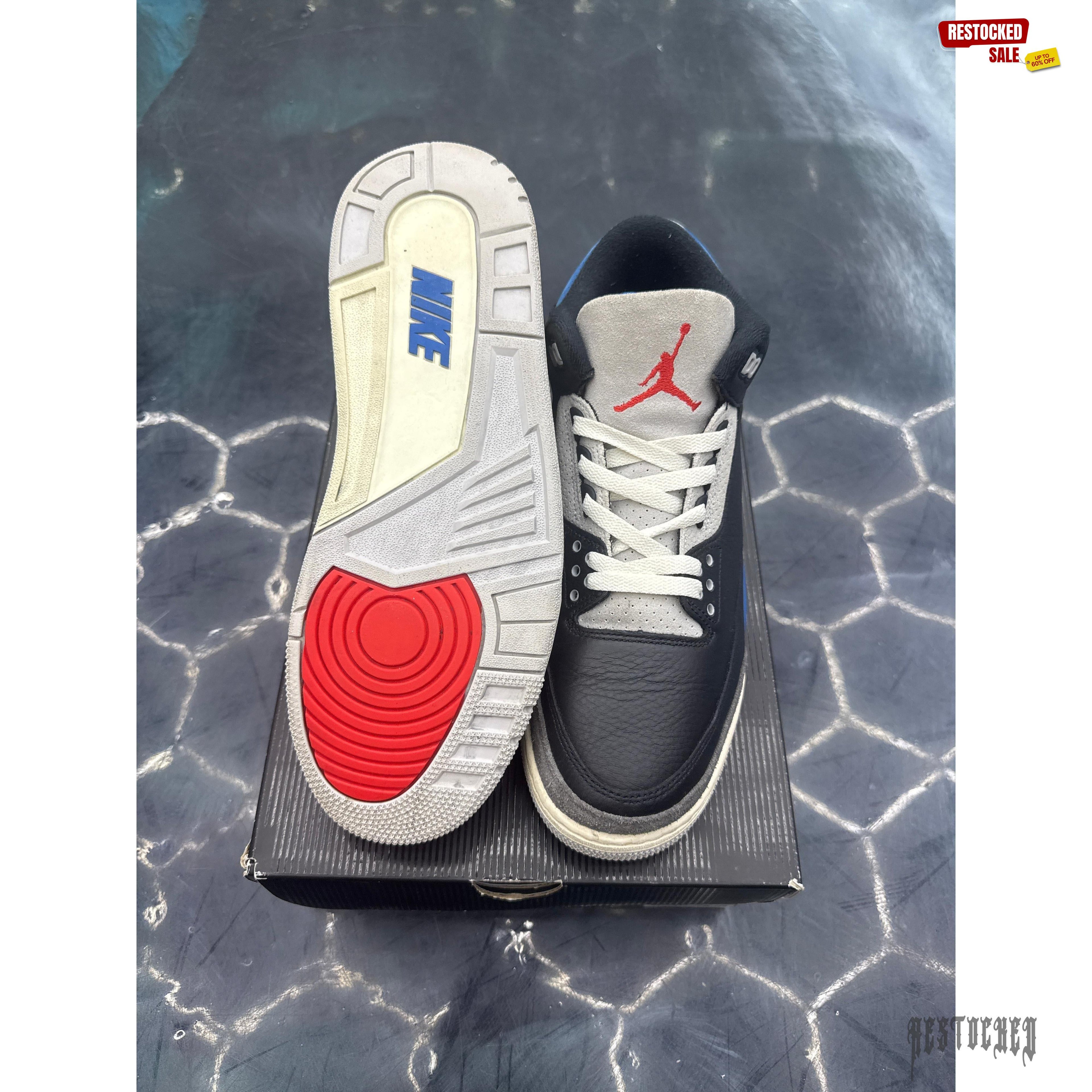 JORDAN 3 RETRO RARE AIR PRE OWNED SIZE 11.5