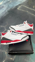 JORDAN 3 RETRO FIRE RED PRE OWNED SIZE 13