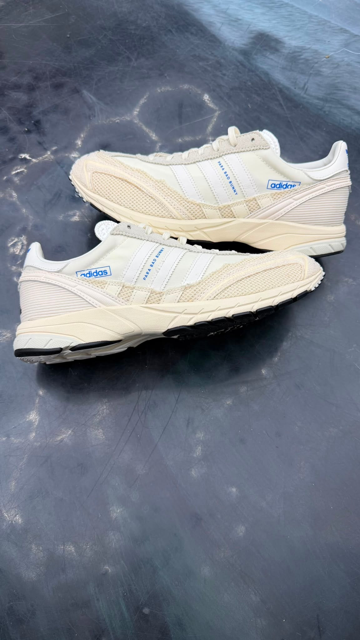 ADIDAS ADIZERO BAD BUNNY OFF WHITE BRAND NEW NO BOX SIZE 8.5