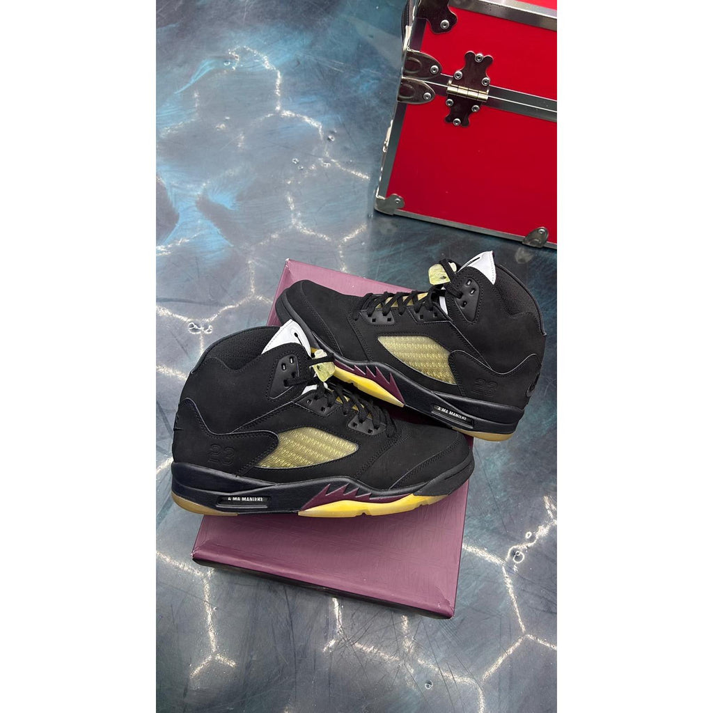 JORDAN 5 RETRO A MA MANIERE PRE OWNED SIZE 9.5