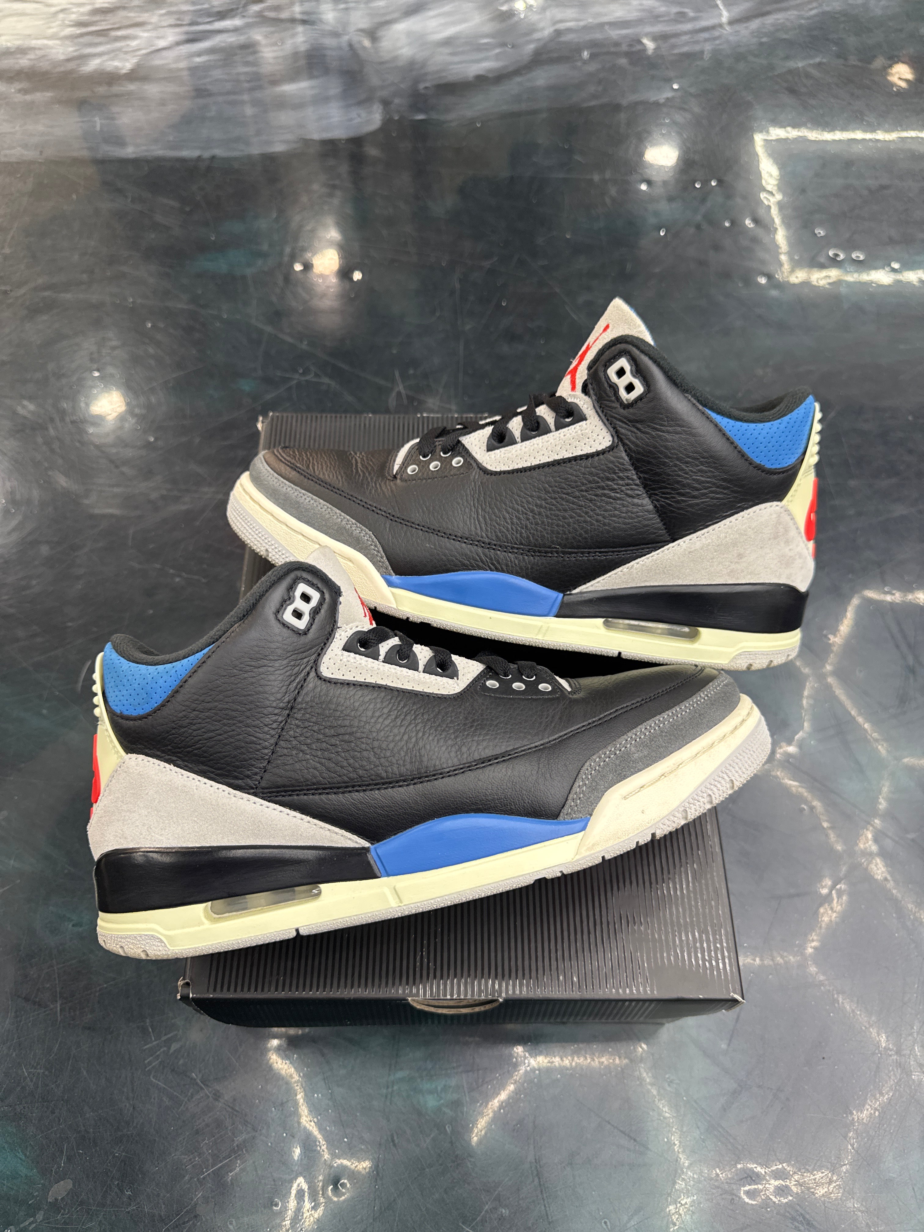 JORDAN 3 RETRO RARE AIR PRE OWNED SIZE 11