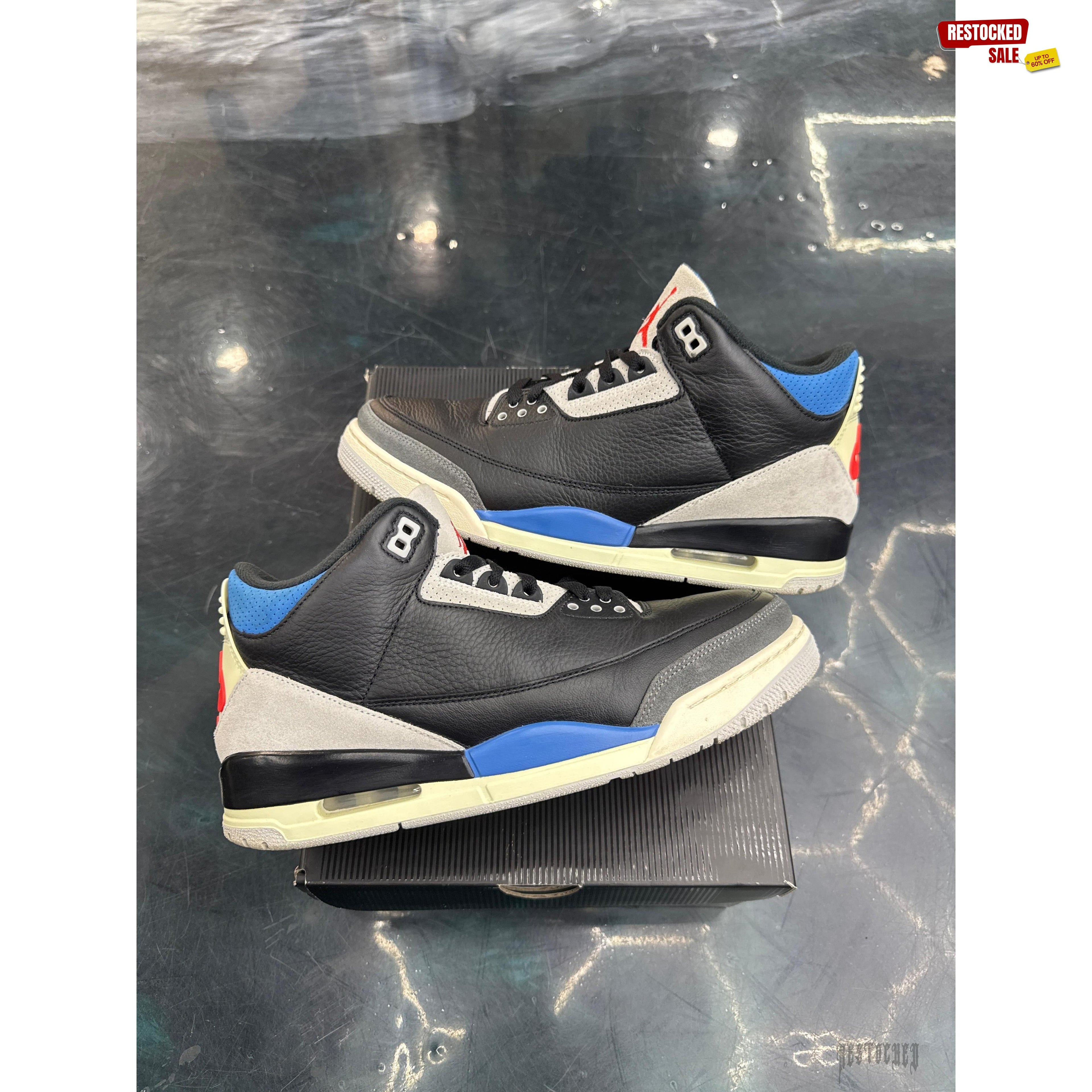 JORDAN 3 RETRO RARE AIR PRE OWNED SIZE 11