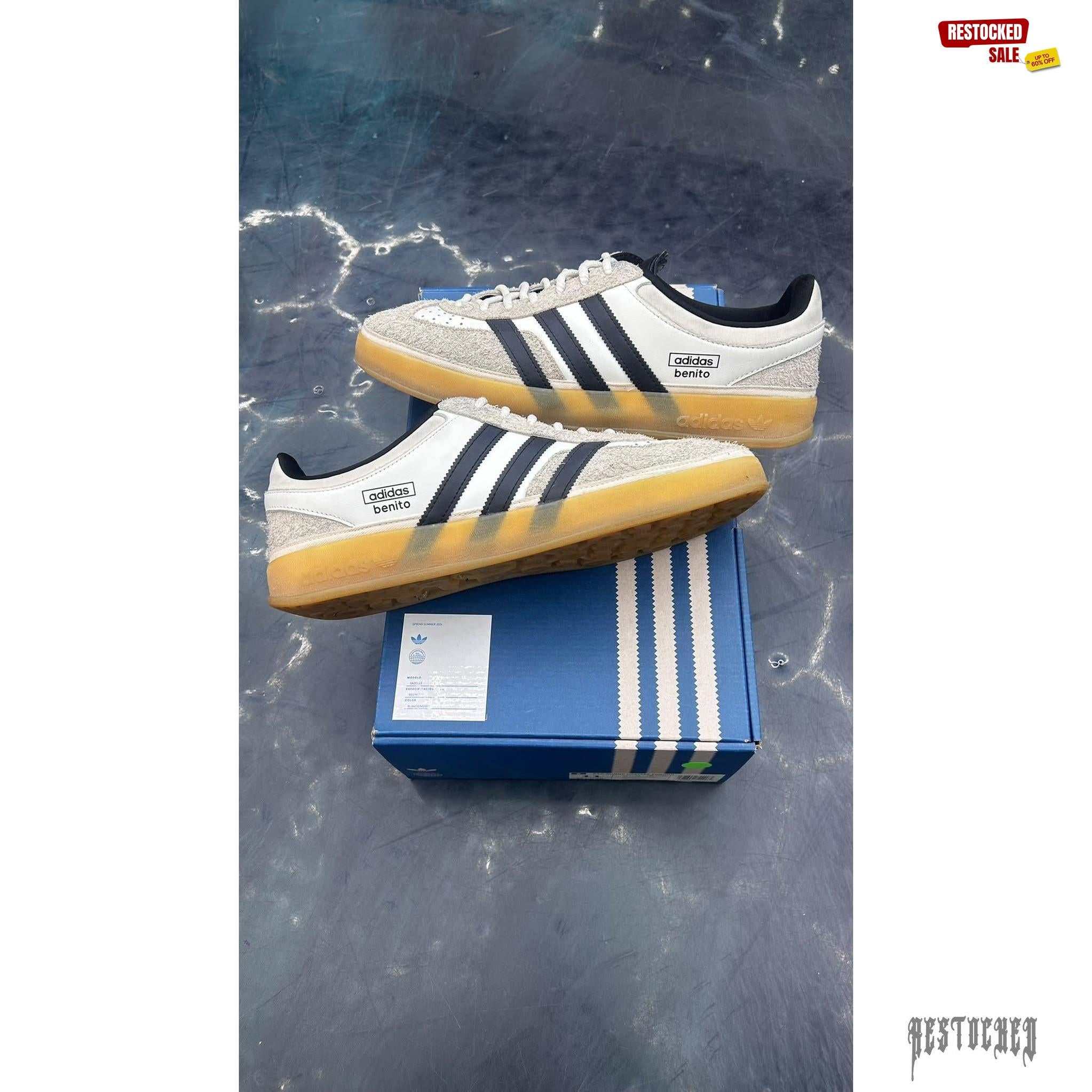 ADIDAS GAZELLE INDOOR BAD BUNNY BENITO PRE OWNED SIZE 11