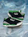 JORDAN 3 RETRO PINE GREEN PRE OWNED SIZE 10