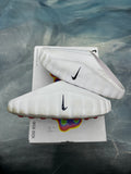 NIKE MIND 001 SLIDE WHITE SPEED RED SIZE 11 PRE OWNED