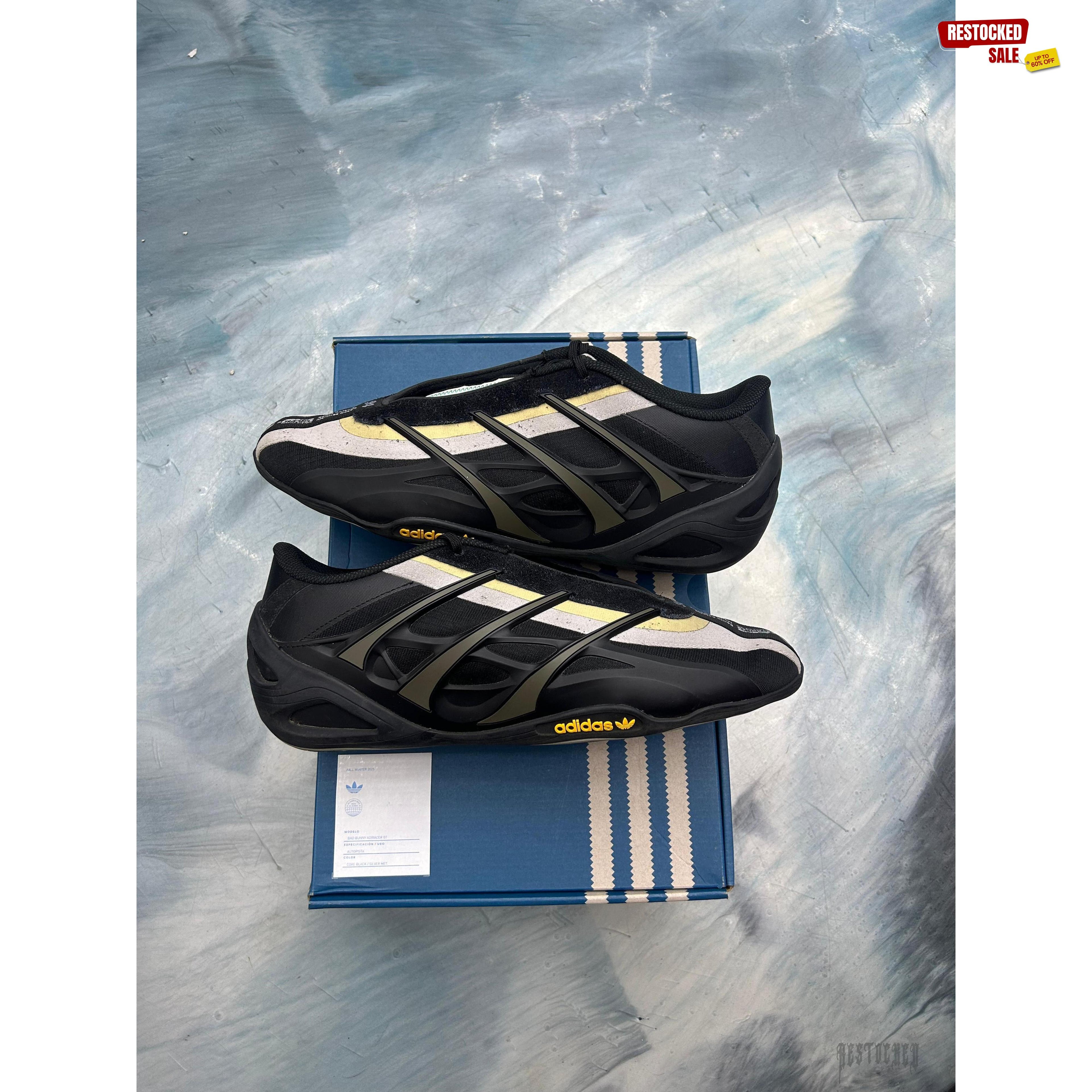 ADIDAS ADIRACER BAD BUNNY x MERCEDE AMG PRE OWNED SIZE 11