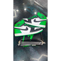 JORDAN 1 RETRO HIGH LUCKY GREEN PRE OWNED SIZE 13