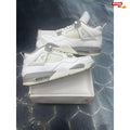 JORDAN 4 RETRO WHITE OREO PRE OWNED SIze 12