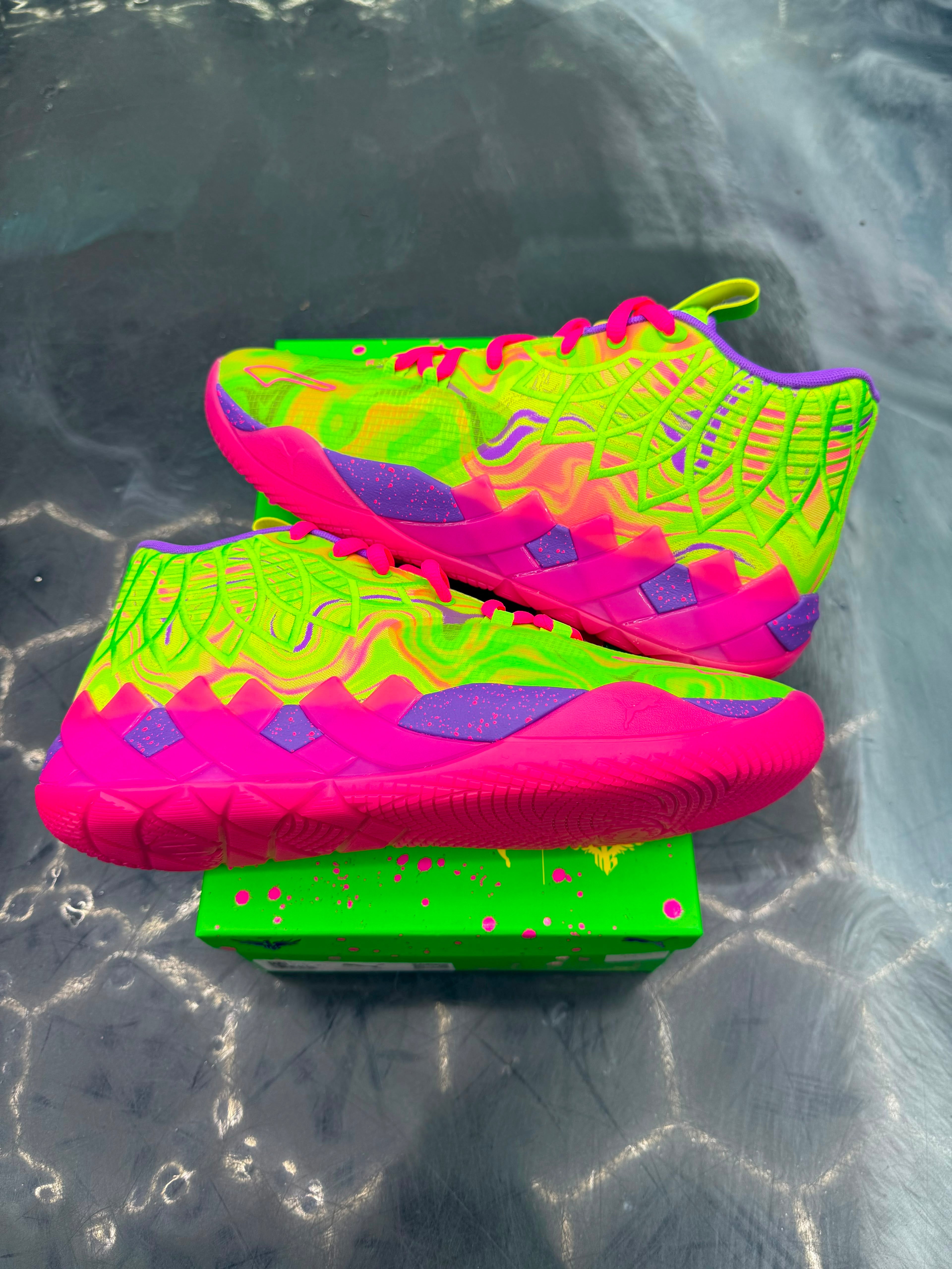 PUMA LA MELO BALL MB.01 INVERSE TOXIC BRAND NEW SIZE 11.5