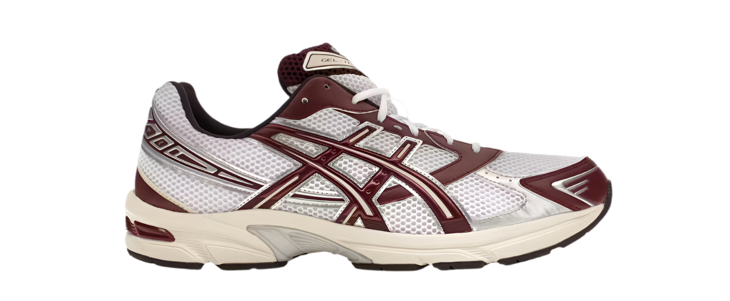 ASICS GEL-1130 WHITE MAROON BANNER