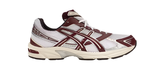 ASICS GEL-1130 WHITE MAROON BANNER