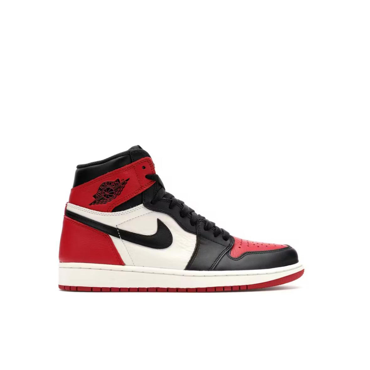 JORDAN 1 RETRO HIGH BRED TOE