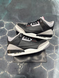 JORDAN 3 RETRO BLACK CEMENT PRE OWNED SIZE 12