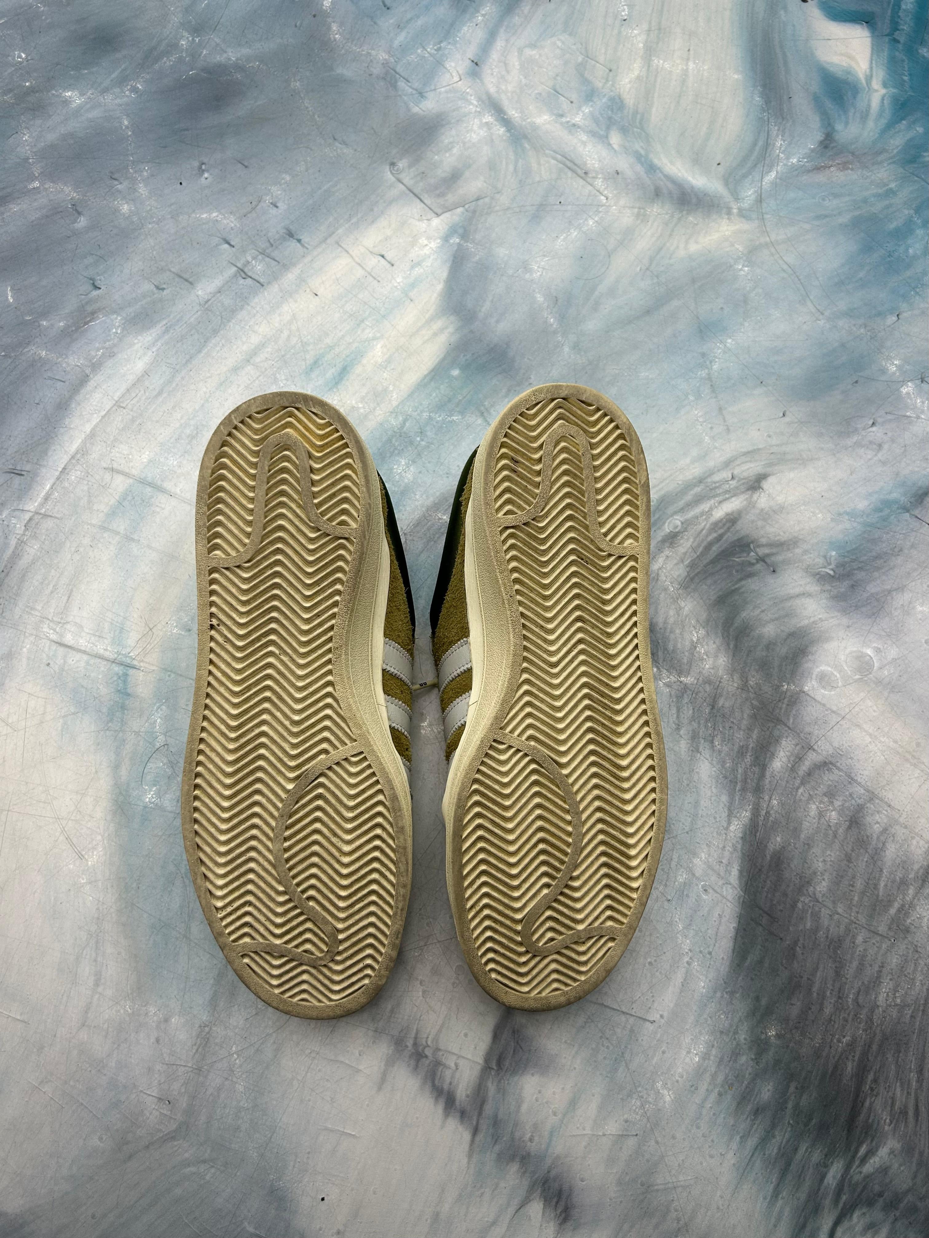 ASIDAS CAMPUS BAD BUNNY WILD MOSS PRE OWNED SIZE 10 NO BOX