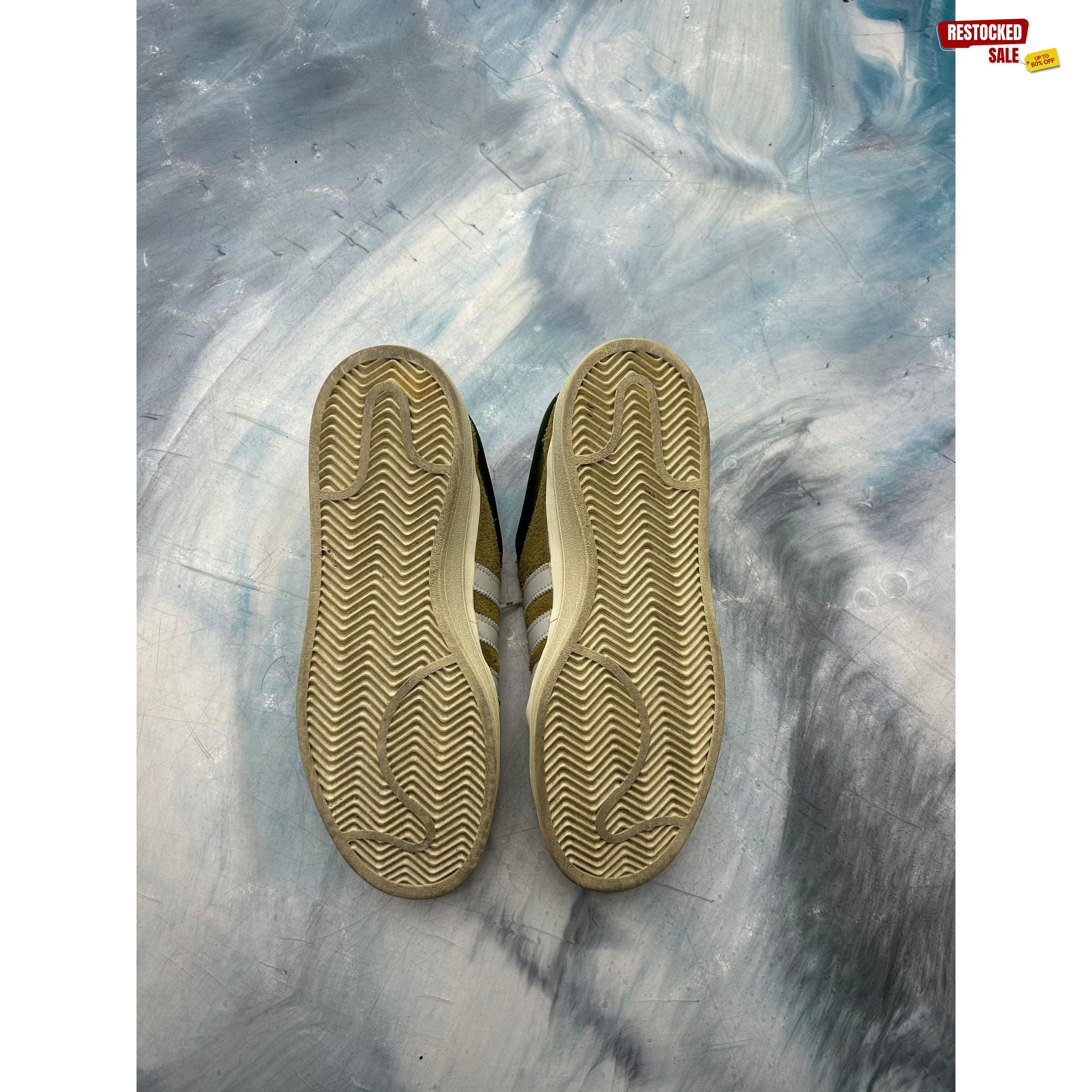 ASIDAS CAMPUS BAD BUNNY WILD MOSS PRE OWNED SIZE 10 NO BOX