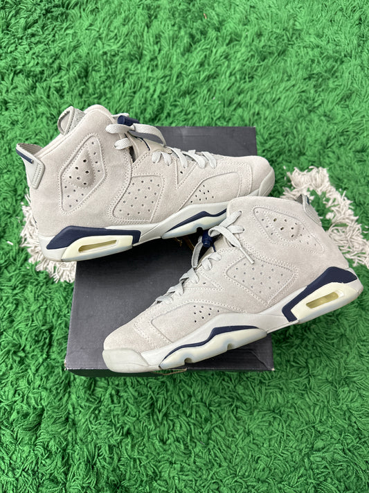 JORDAN 6 RETRO GEORGETOWN (2022) (GS) PRE-OWNED SIZE 7Y