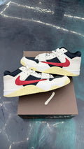 JORDAN JUMPMAN JACK TR TRAVIS SCOTT UNIVERSITY RED PRE OWNED SIZE 11