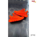 VERSACE TRIGRECA ORANGE PRE OWNED SIZE 40.5 EU 7.5/8 US NO BOX