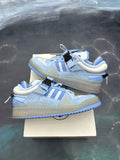 ADIDAS BAD BUNNY FORUM BLUE TINT PRE OWNED SIZE 8