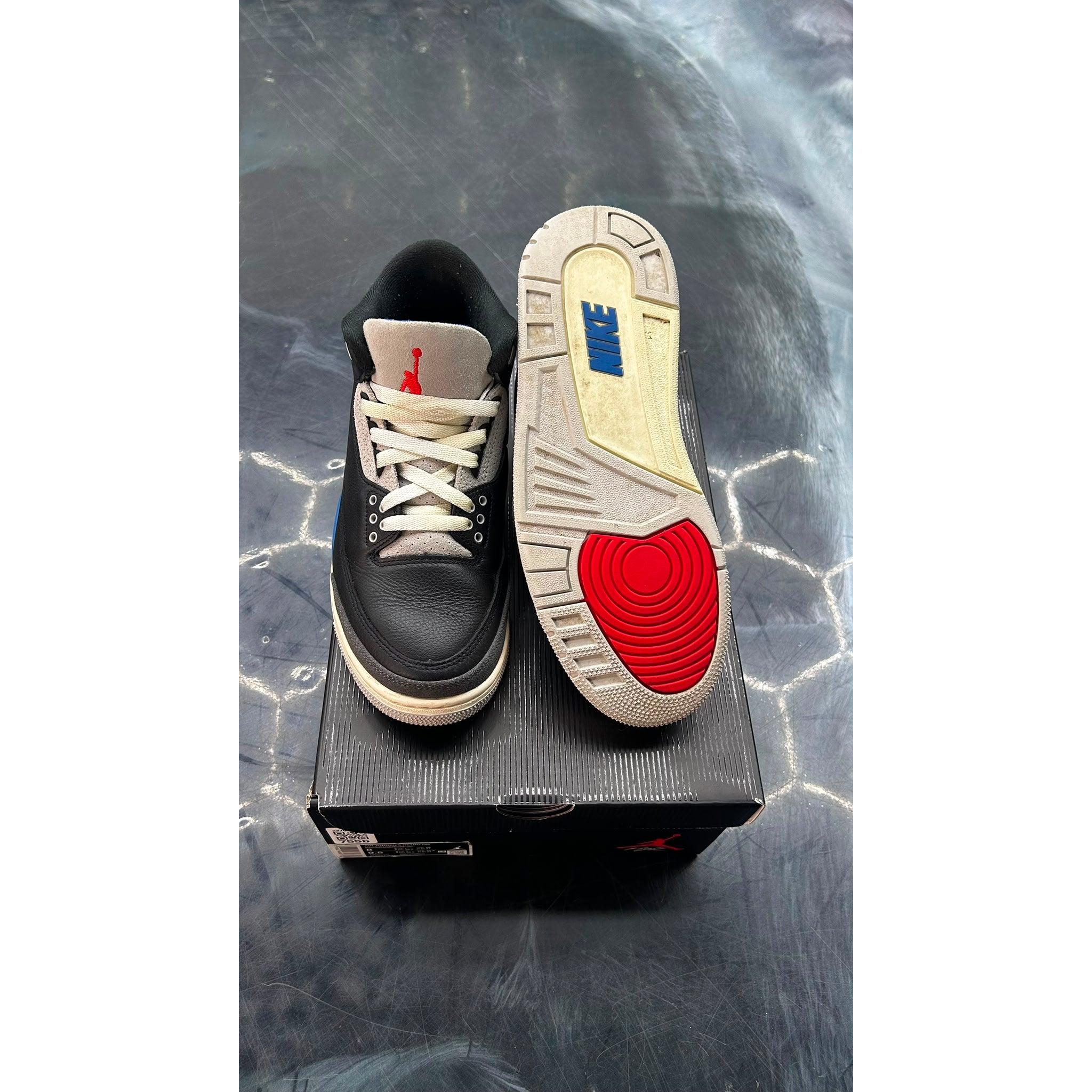 JORDAN 3 RETRO RARE AIR PRE OWNED SIZE 8