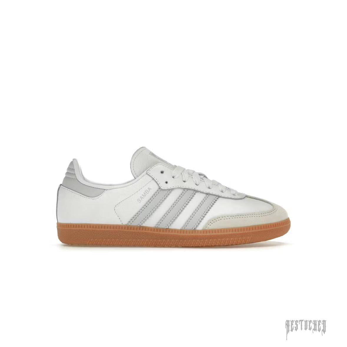 ADIDAS SAMBA OG WHITE HALO BLUE GUM WOMENS