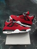 JORDAN 4 RETRO TORO BRAVO PRE OWNED SIZE 9.5