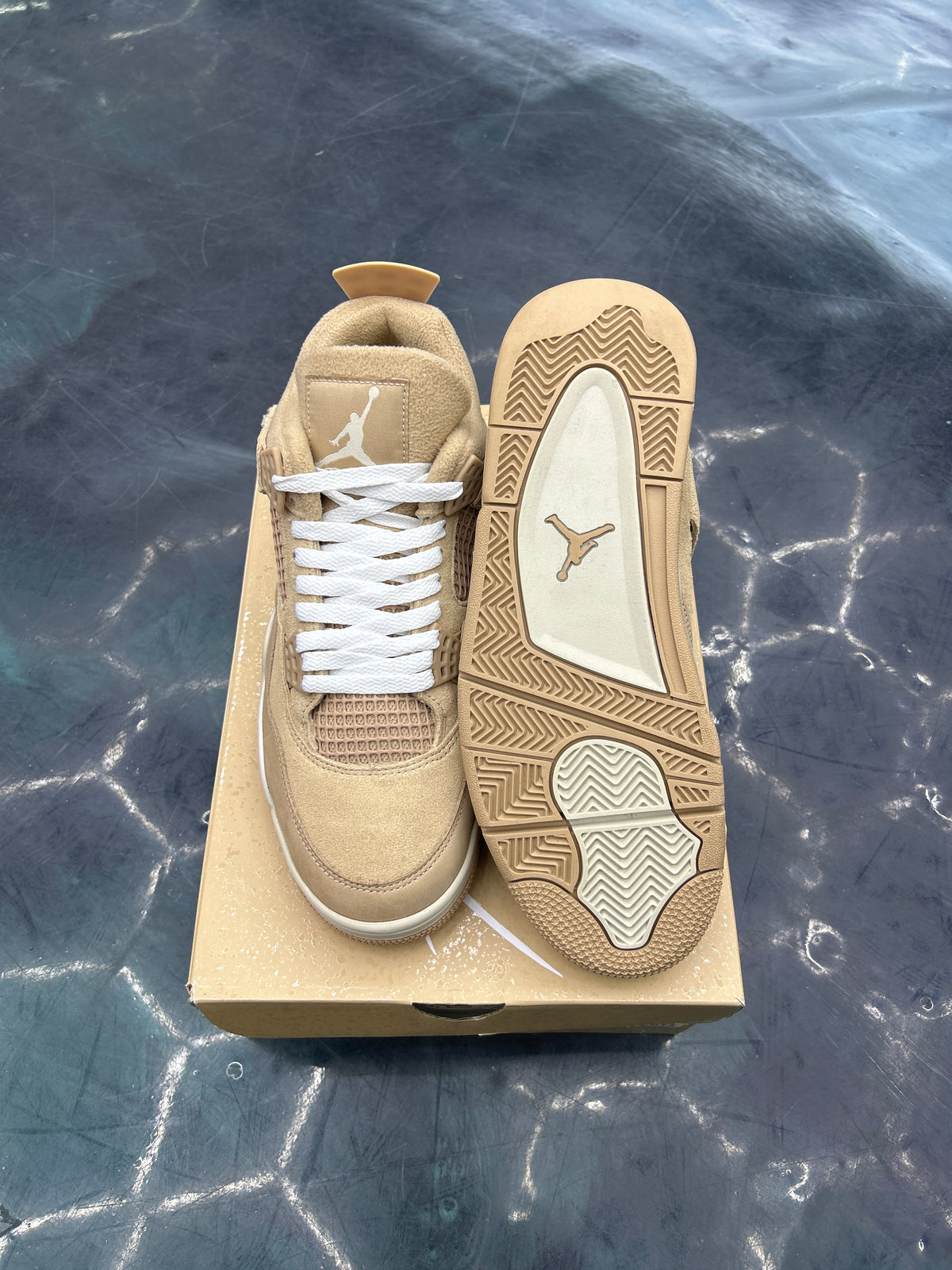 JORDAN 4 COZY GIRL (WOMENS) PRE OWNED SIZE 11W