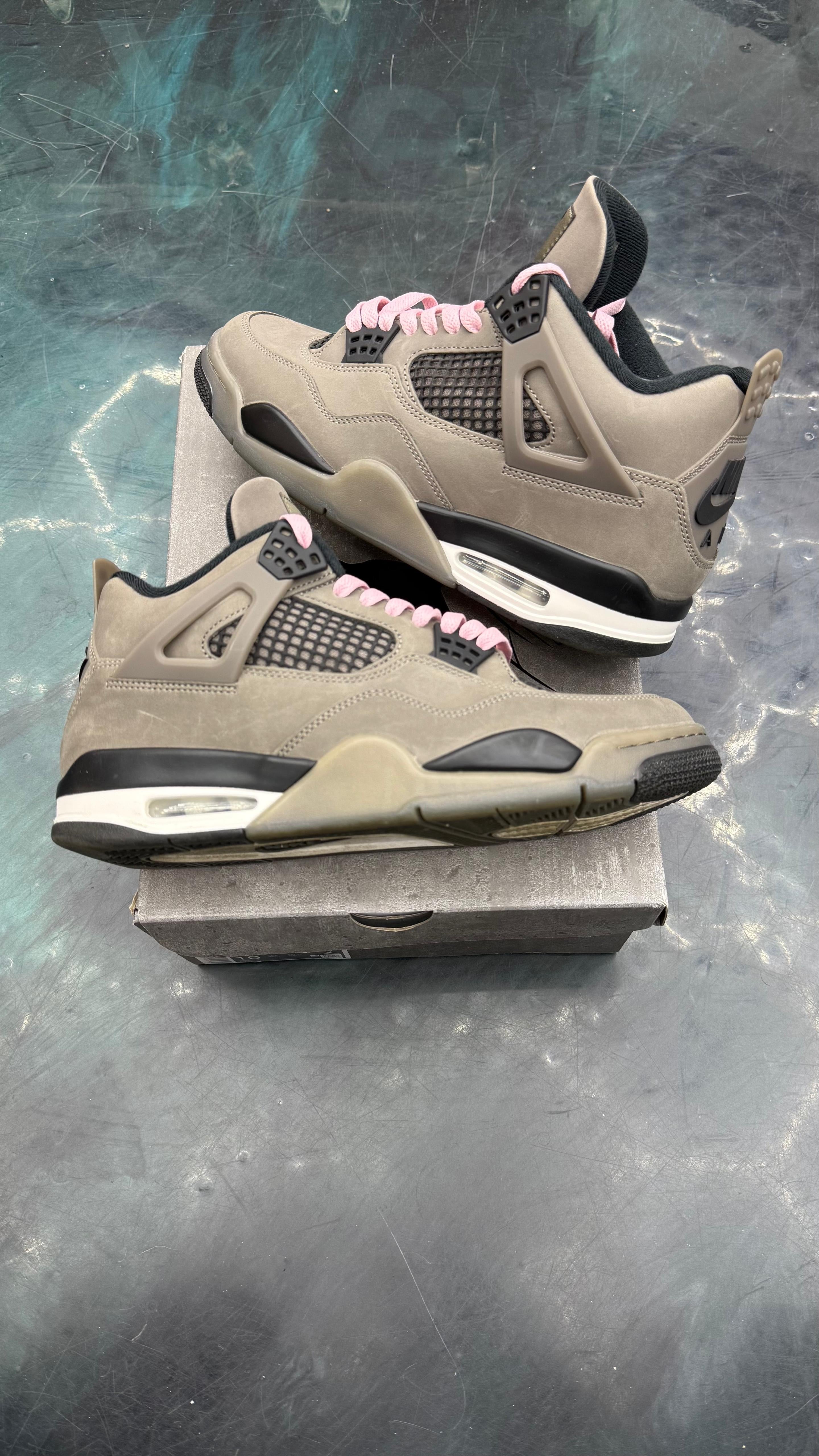 JORDAN 4 RETRO CAVE STONE PRE OWNED SIZE 10