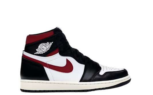 JORDAN 1 RETRO HIGH BLACK GYM RED