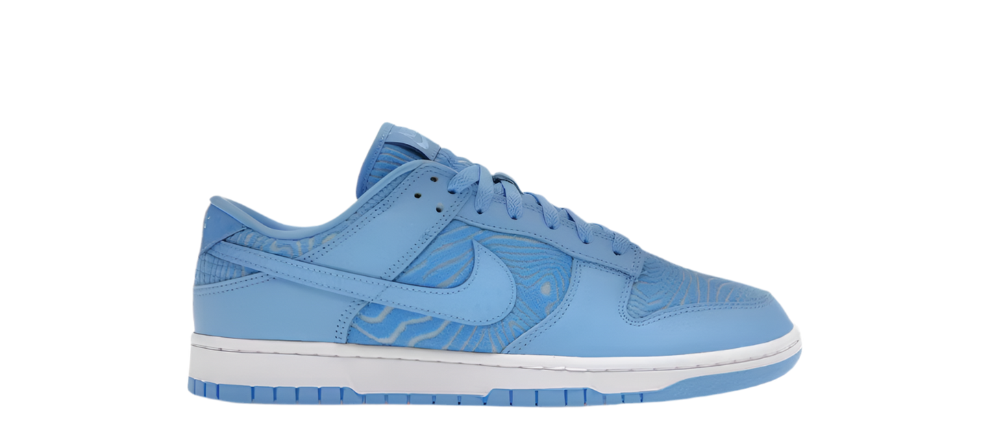 NIKE DUNK LOW TOPOGRAPHY UNIVERSITY BLUE